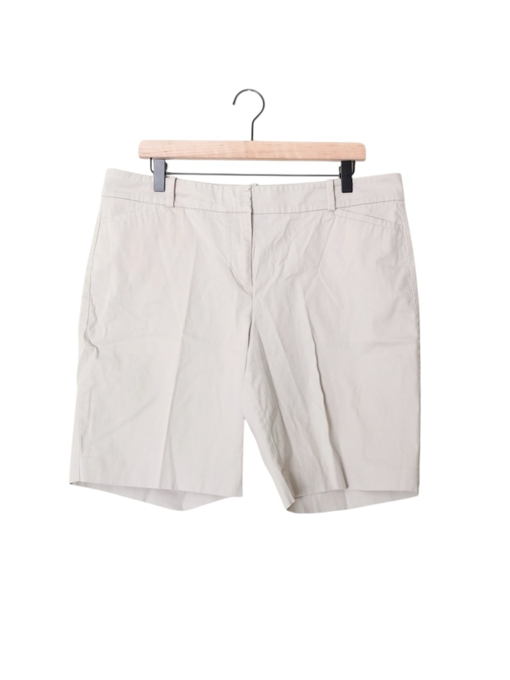 Talbots Light Khaki Bermuda Chino Shorts